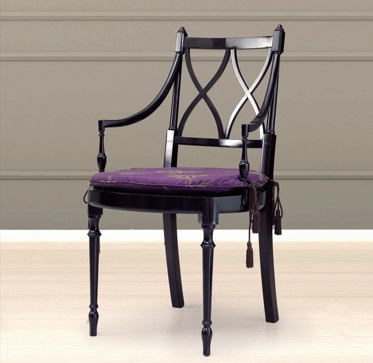 Chair with high back Josephine , Galimberti Nino