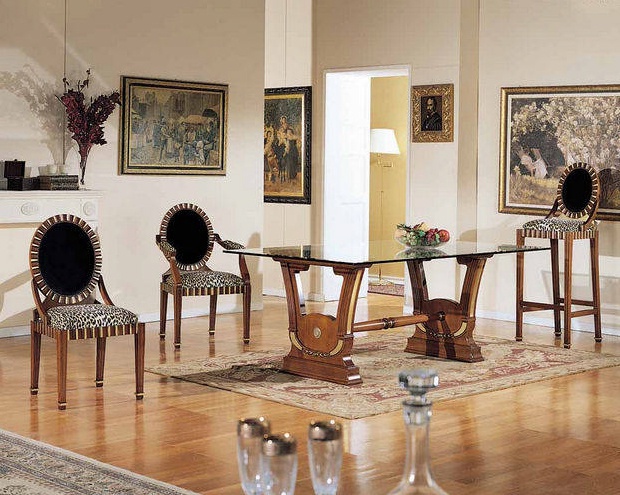 Dining on a frame of solid wood 2599 / 2601/S / 2601/C / 2600, BTC