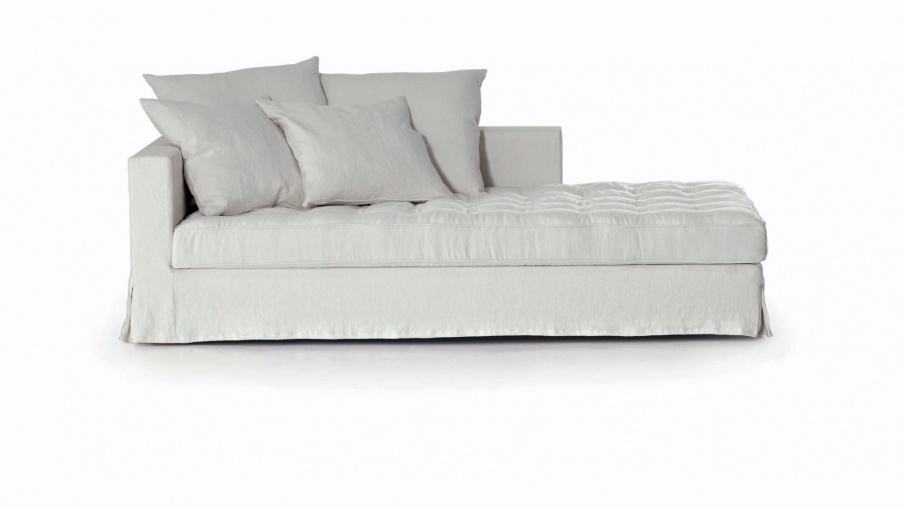 Daybed upholstered cloth Sound of silence, Busnelli