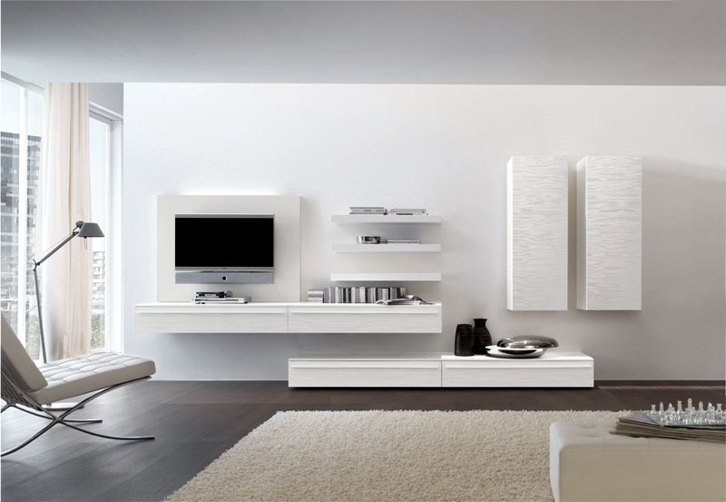 Modular system for TV and books, Santarossa