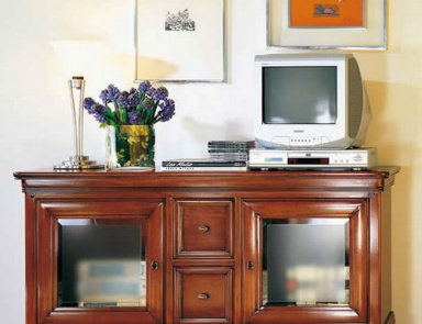 Wooden chest of drawers, Navette - Le Fablier