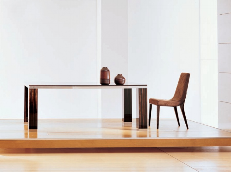 Dining table with rectangular top, Malerba