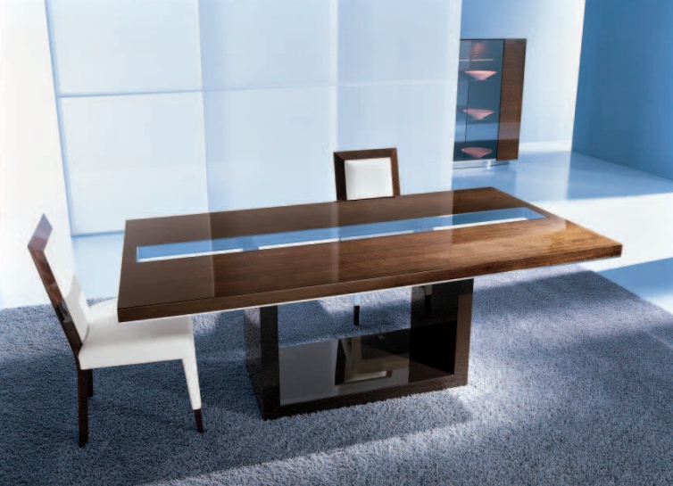 Dining table with rectangular top, Malerba