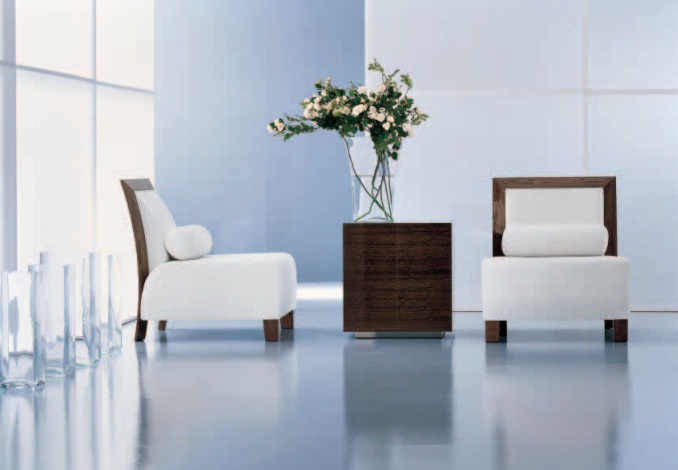 Armchair in fabric, Malerba