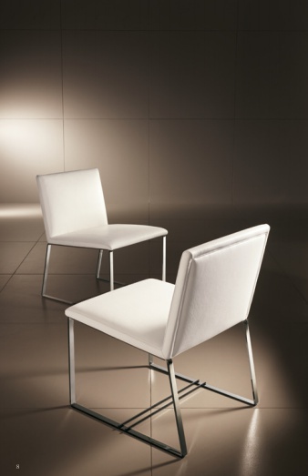 Chair with metal legs, Malerba