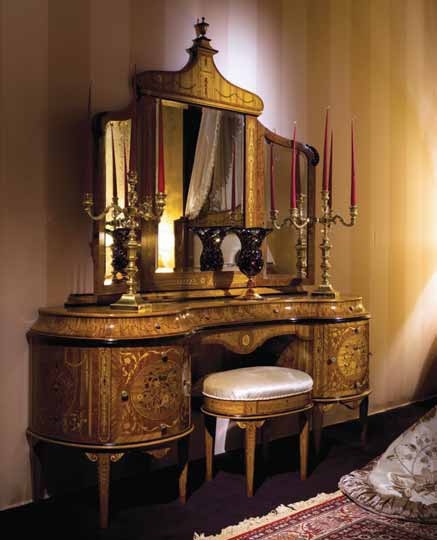 Dressing table made of solid wood 3465, Ezio Bellotti