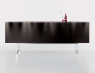 A snack bar made from natural wood, Miniforms