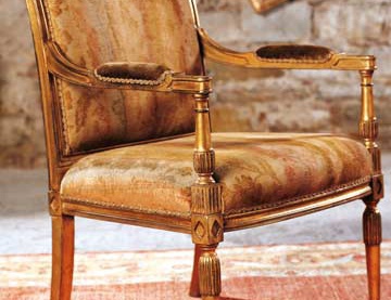 Chair with armrests, Rinascimento - Mantellassi