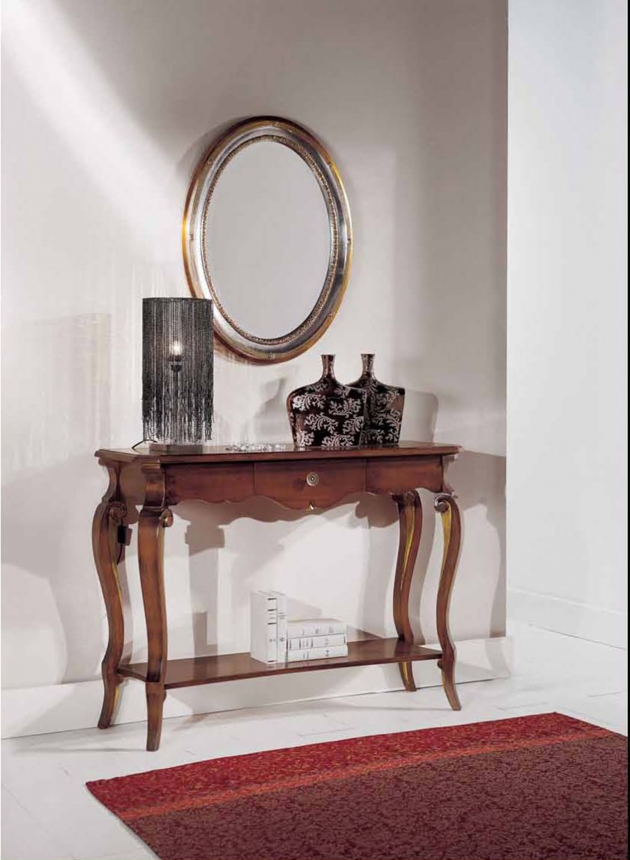 The console on high legs, Mirandola Export