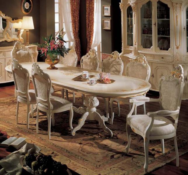 Dining room (dining set), Mirandola Export