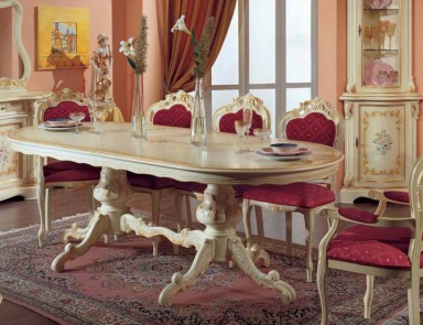 Dining room (dining set), Mirandola Export