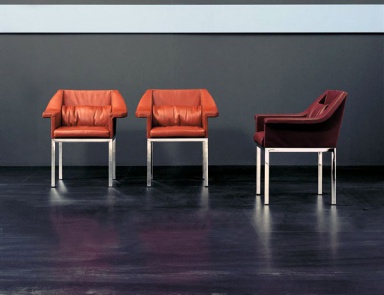 Chair with armrests, Revers - Meritalia