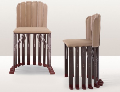 Chair in fabric by La pagnottina - Meritalia