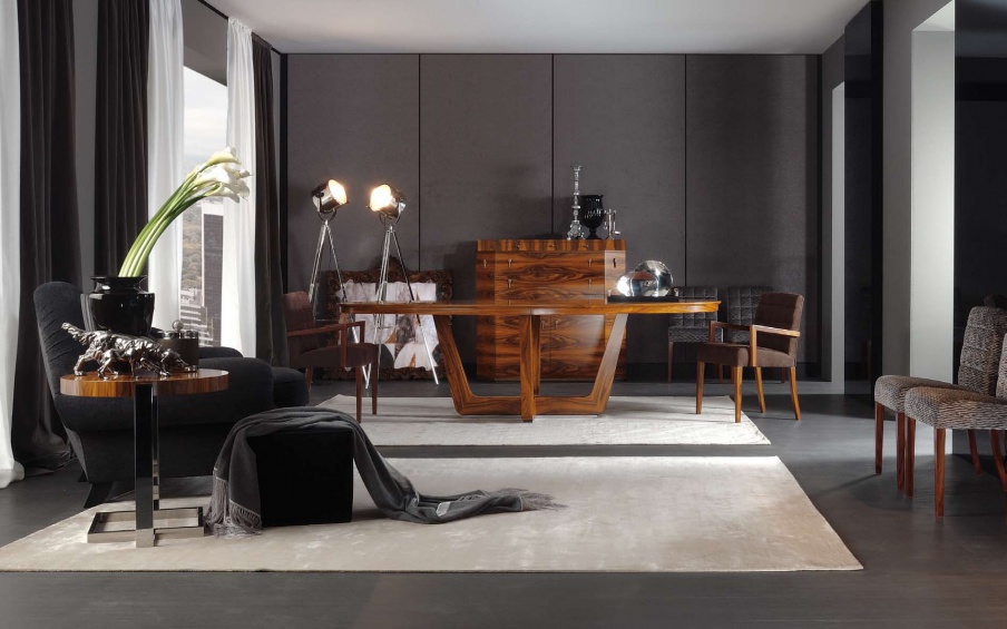 Oval dining table TRIBECA, Mobilidea