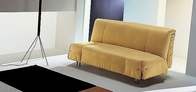 Sofa bed frame metal upholstered Aurora, Bonaldo