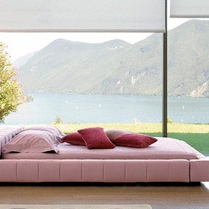 Bed isola alta, squaring trait