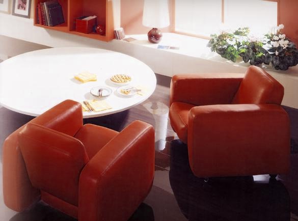 Chair with armrests, Cesare - Meritalia