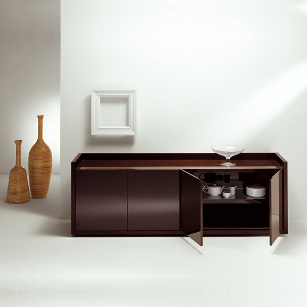 A chest of drawers with hinged doors, Ugotto - Meritalia