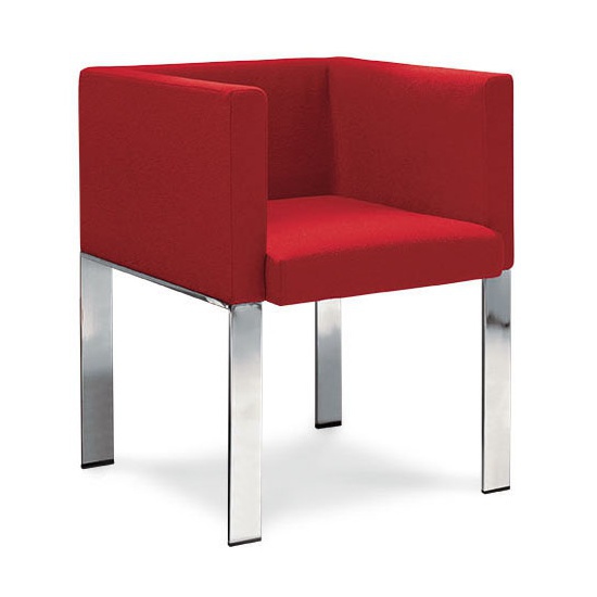 Chair with armrests, Cube - Midj