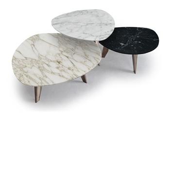 Coffee table marble top table 9500, Vibieffe