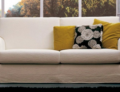 Sofa upholstered in fabric Lutero, Bontempi Casa
