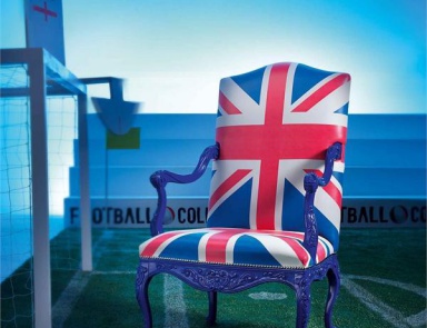 Chair with armrests, Ballon d'or - Modenese Gastone