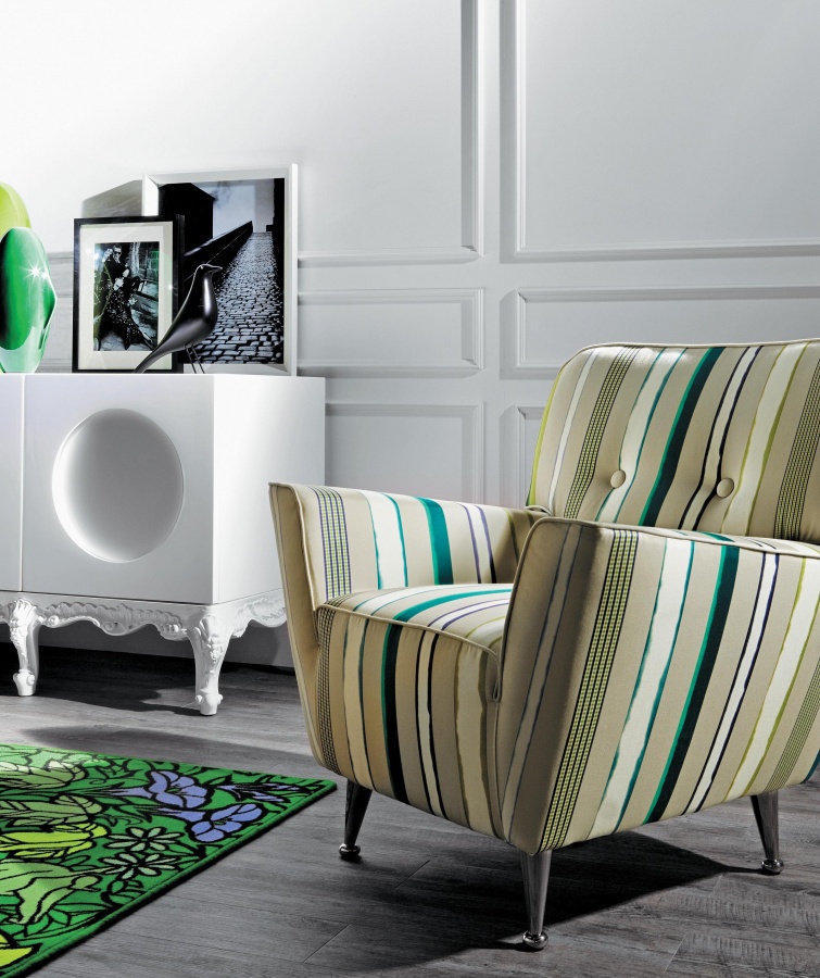 The high-backed chair Giulia, Creazioni