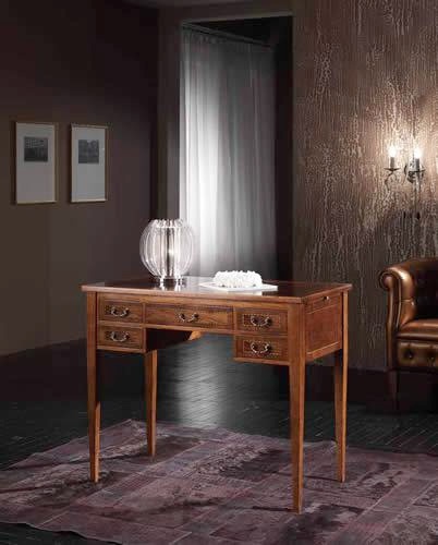 Desk body is made of solid wood and wood veneer finish wood Comp25, Arcari