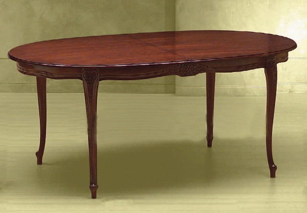 Dining table with rectangular top, Moroso