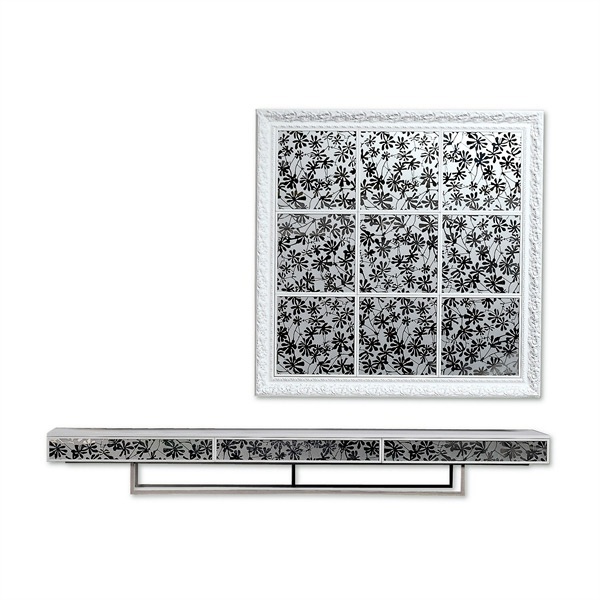 A Cabinet with a frame made of metal Wiwa, Rattan Wood