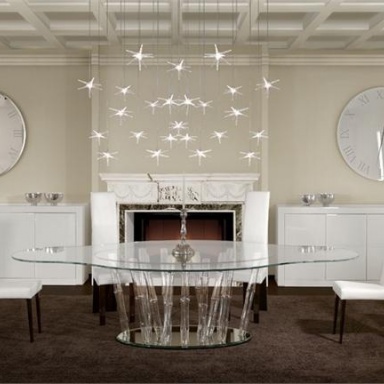 Dining table Bamboo Shaped