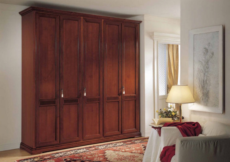 Wardrobe pahistory on a frame of solid wood 4030, BTC