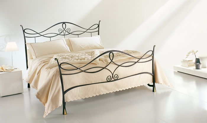 Double bed, Morgan - Olivieri