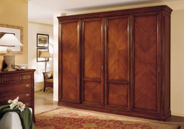 Wardrobe, three on a frame of solid wood 4140, BTC