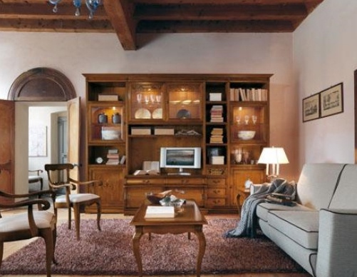 The book rack on a frame of solid wood 445, BTC