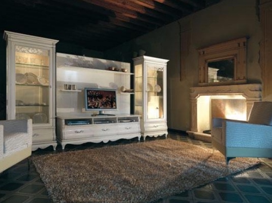 The modular rack on a frame of solid wood 467 / 468 / 477 / 478, BTC