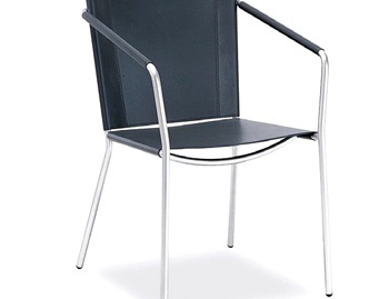 The Twins Chair, Tonon (chair with leather upholstery)