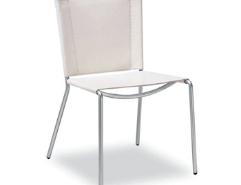 The Twins Chair, Tonon (chair with leather upholstery)