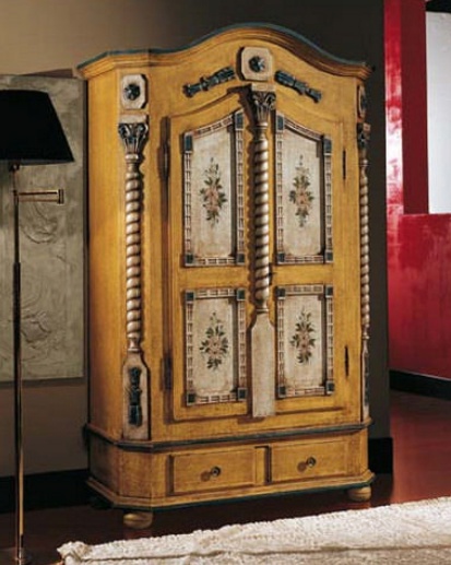 Wardrobe on a frame of solid wood 5056, BTC