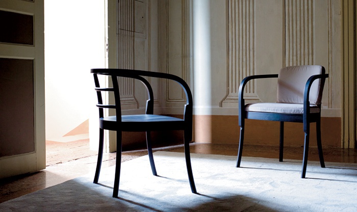 Chair with armrests, Ciacci