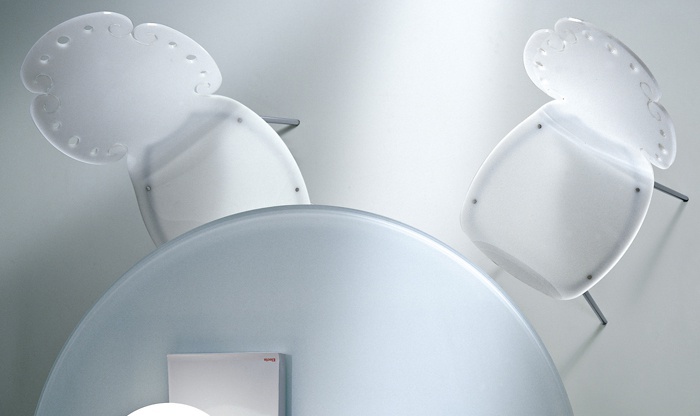 Chair with high back, Ciacci