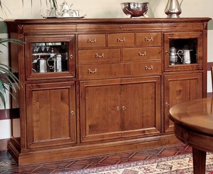 Dresser-chest of drawers for dining room D504, Moletta Mobili