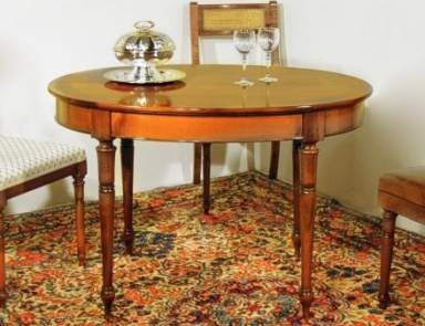 Dining table with a body made from solid cherry table Duse, Moletta Mobili