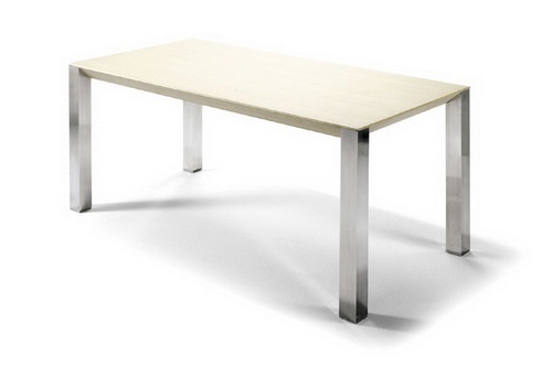 Dining table on high legs, Past ... 