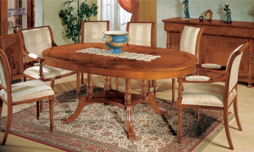 Dining table sliding Lorca, Bianchini