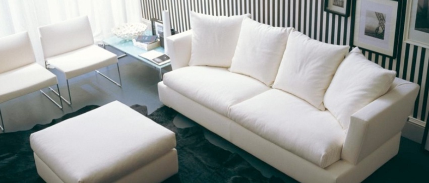 Pouf upholstered in fabric Rodeo, Bontempi Casa