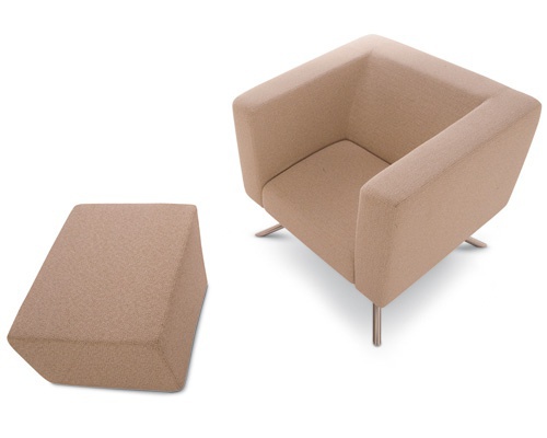 Armchair with Ottoman leg, Adrenalina