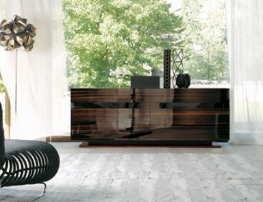 Dresser with sliding doors, Alf