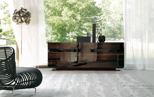 Dresser with sliding doors, Alf