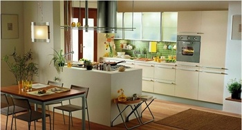 Kitchen (kitchen set) Sistema Zeta, Snaidero
